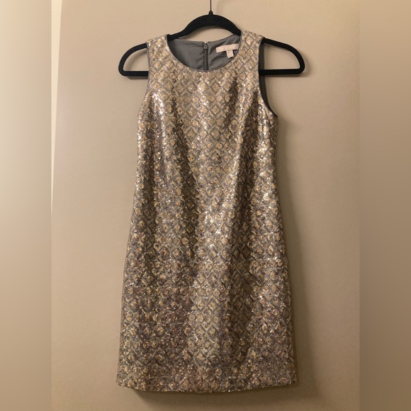 Banana Republic Sequin Cocktail Dress 00P - Picture 4 of 12